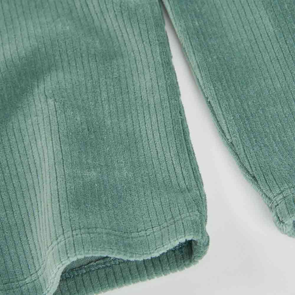 Pantalon fille en velours côtelé pin – Image 4