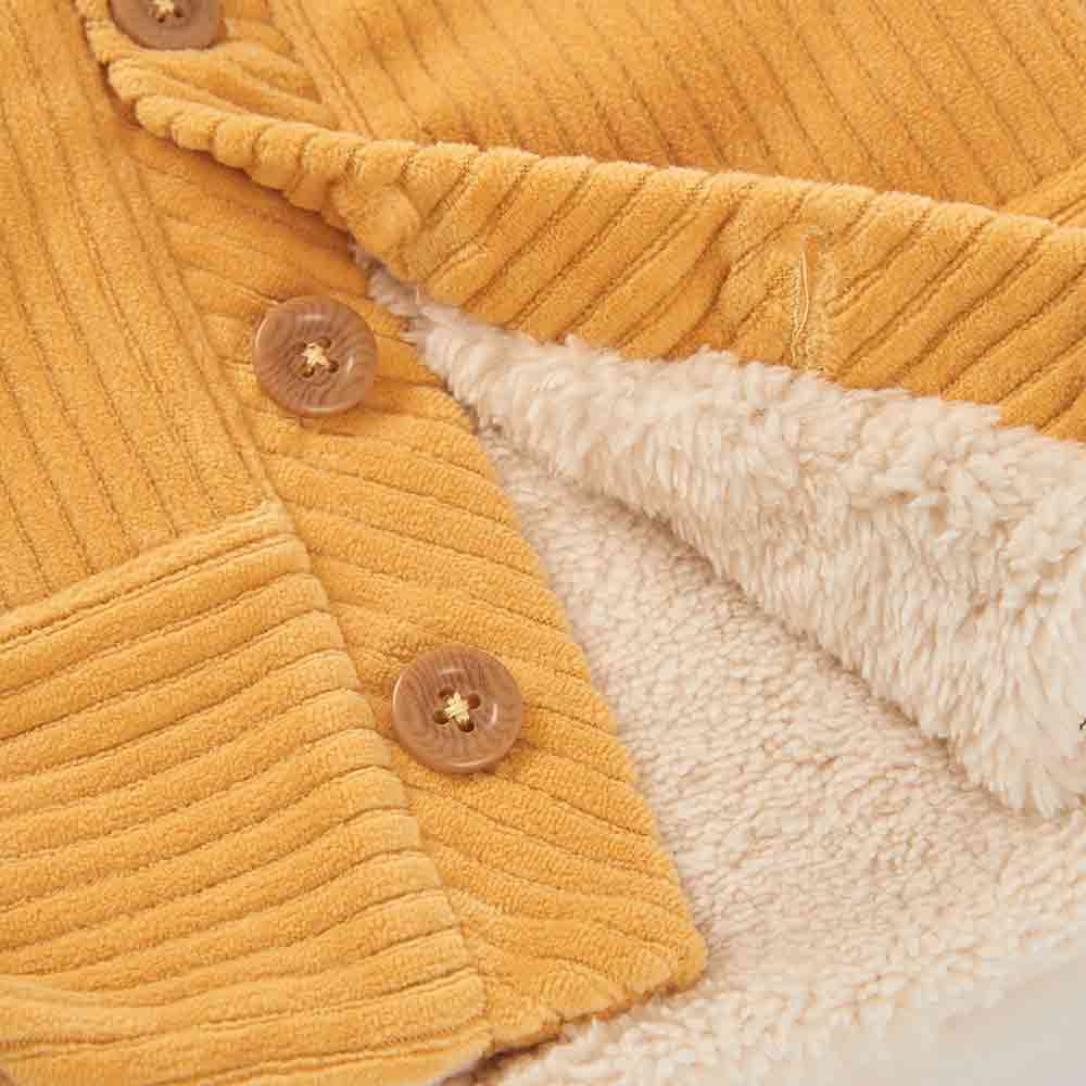 Lined knit baby jacket - Image 4
