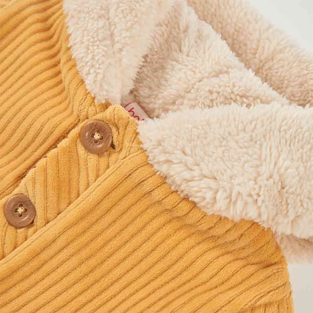 Lined knit baby jacket - Image 3