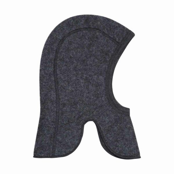 Charcoal baby merino balaclava