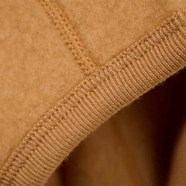 Merino balaclava baby mustard