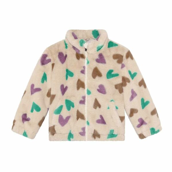 Teddy Jacket Hearts