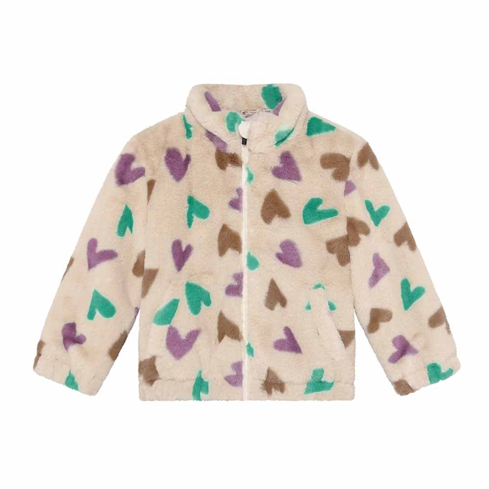 Teddy Jacket Hearts