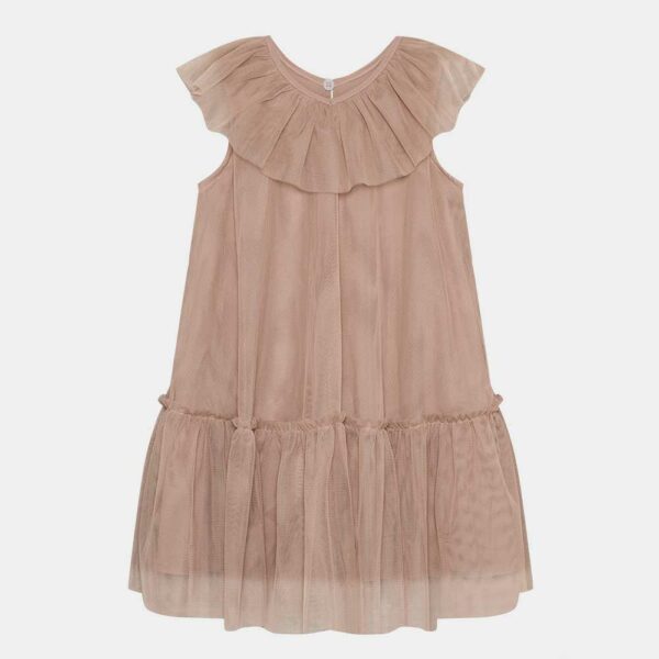 Solid Tulle Dress