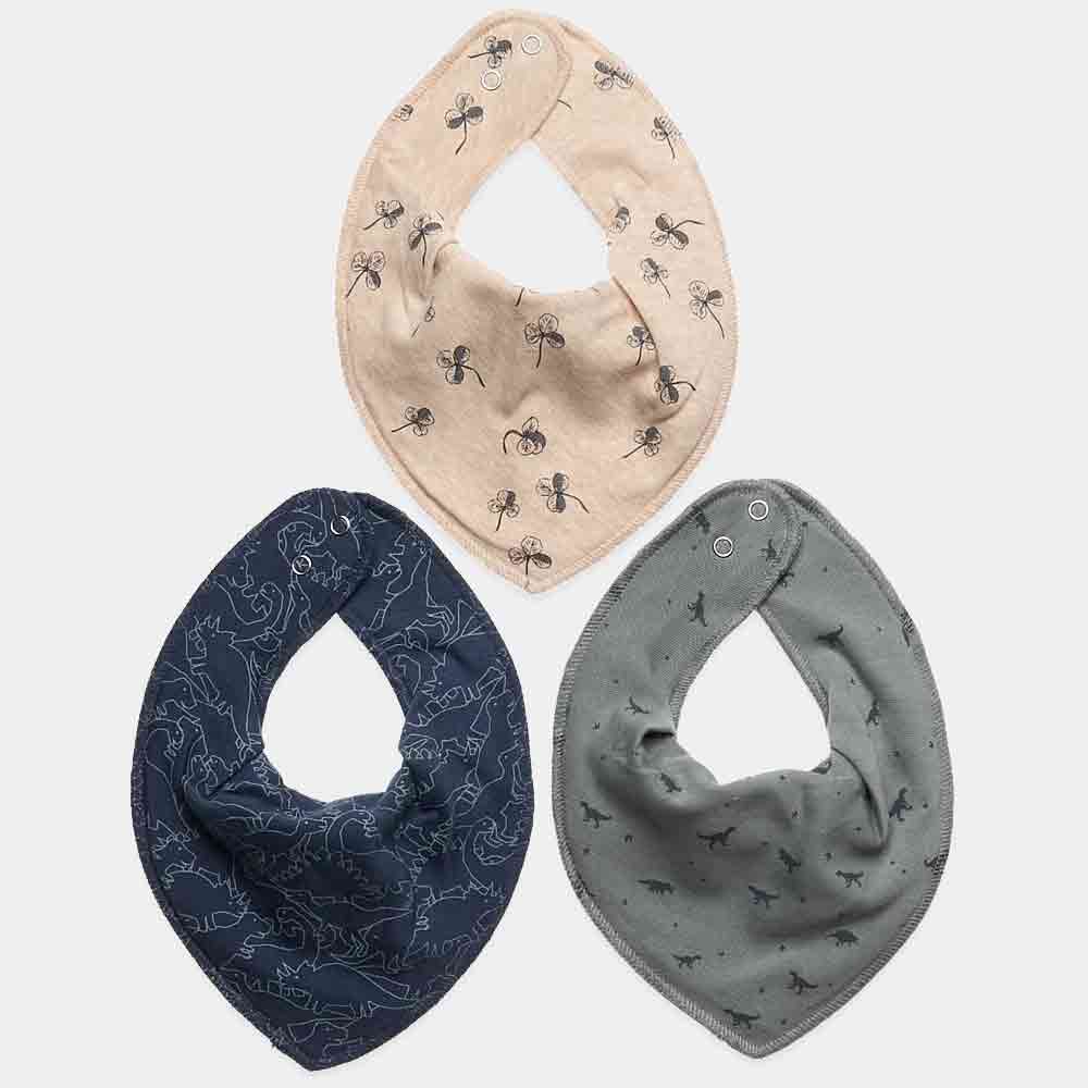 Pack of 3 Dinosaur bibs - Image 3