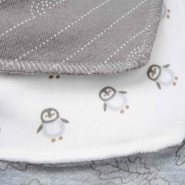 Pack of 3 Penguin Bibs