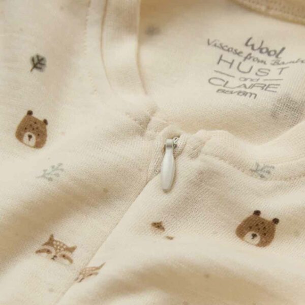 Baby pajamas Manu Forest merino 50%