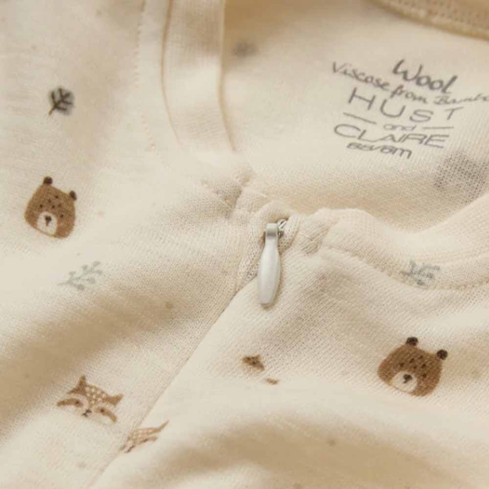Baby pajamas Manu Forest merino 50% - Image 2