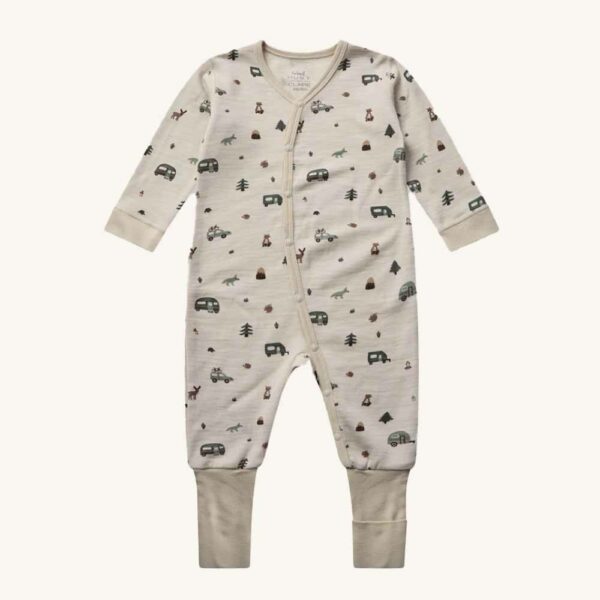 Baby Pajamas Mobi Camp Merino 95%