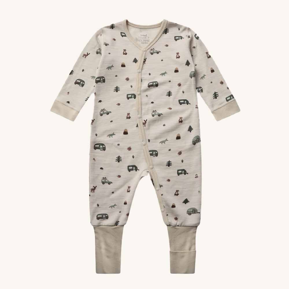 Baby Pajamas Mobi Camp Merino 95%