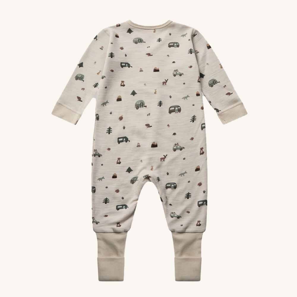 Baby Pajamas Mobi Camp Merino 95% - Image 3