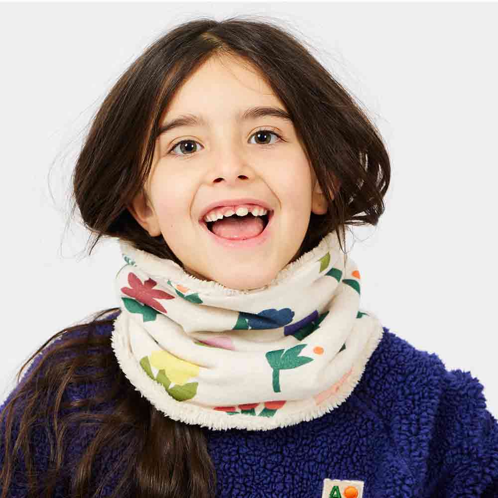 Fleece Snood Flowers - Image 2