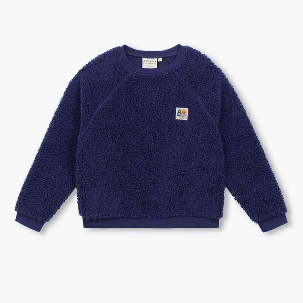 Plain Sherpa Sweatshirt