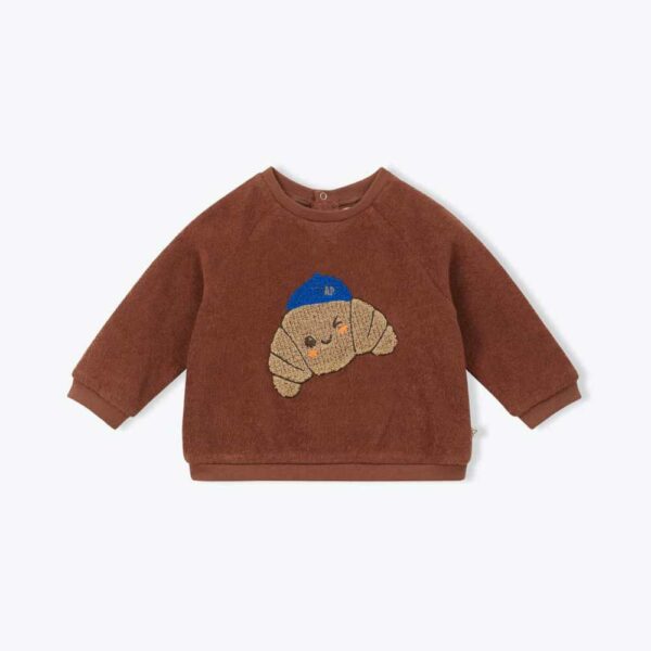 Croissant Baby Sweatshirt