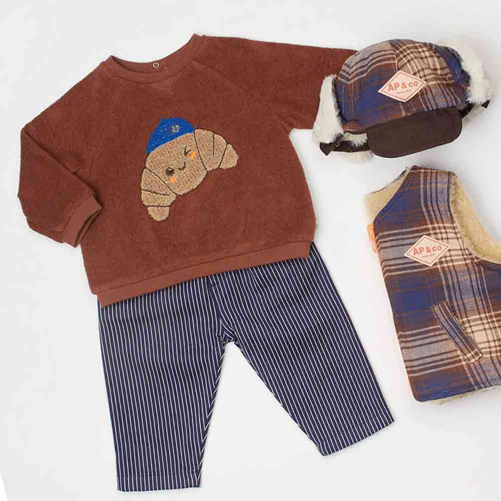 Croissant Baby Sweatshirt - Image 3