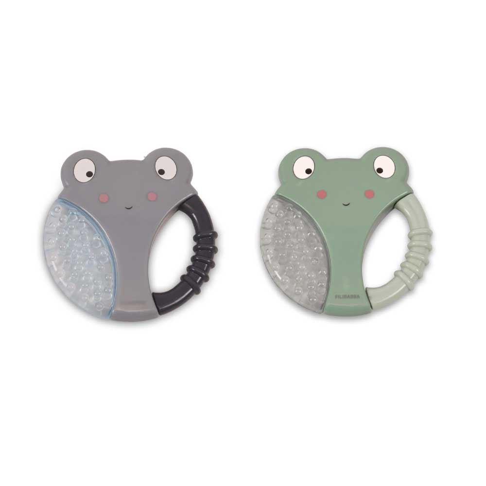 Anneau de dentition rafraichissant grenouille x2