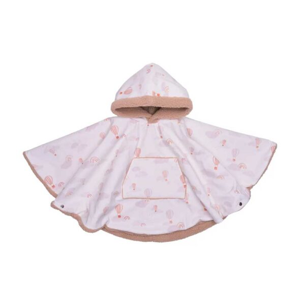 Oilskinned baby hot air balloons/sherpa