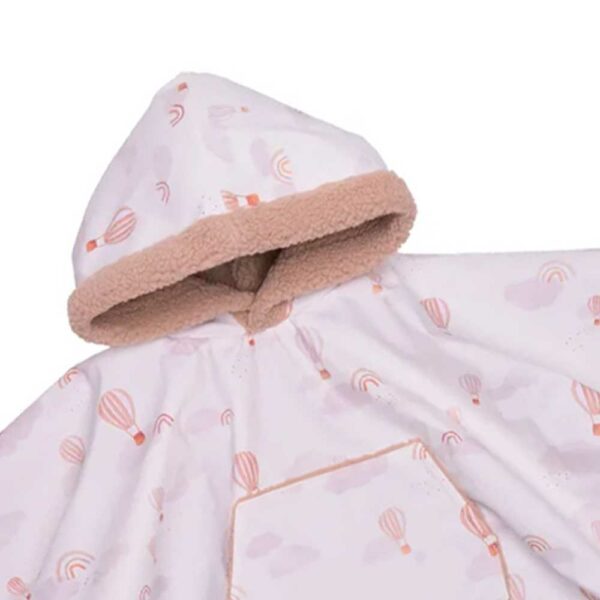 Oilskinned baby hot air balloons/sherpa