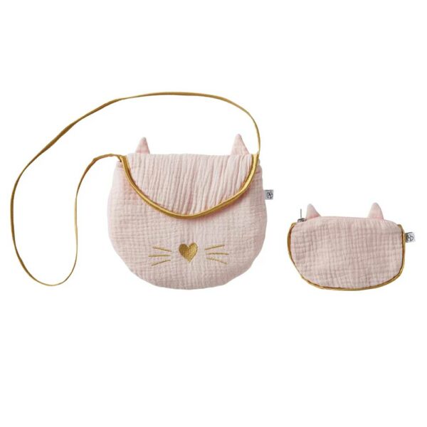 Bag + purse Chat blush