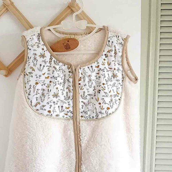 Camille Liberty sleeping bag/fleece