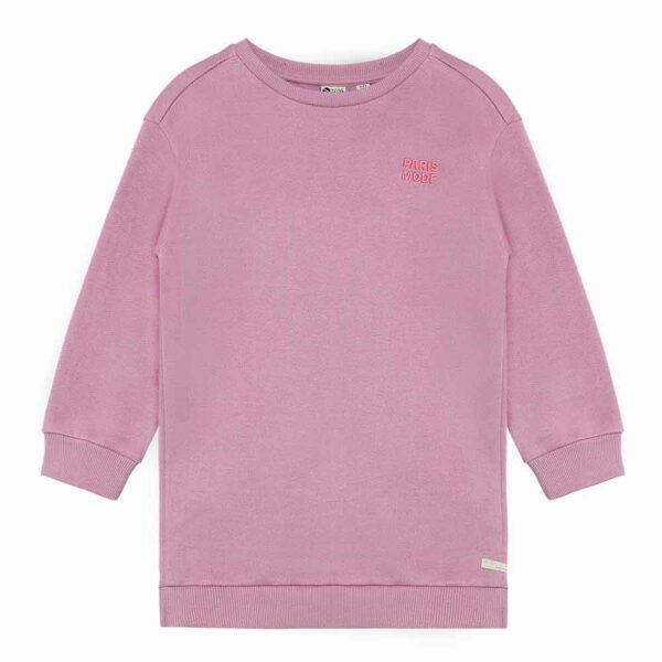 Paris fashion sweatshirt dress