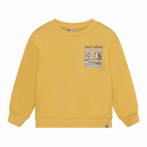 Oversized Backprint Sweatshirt