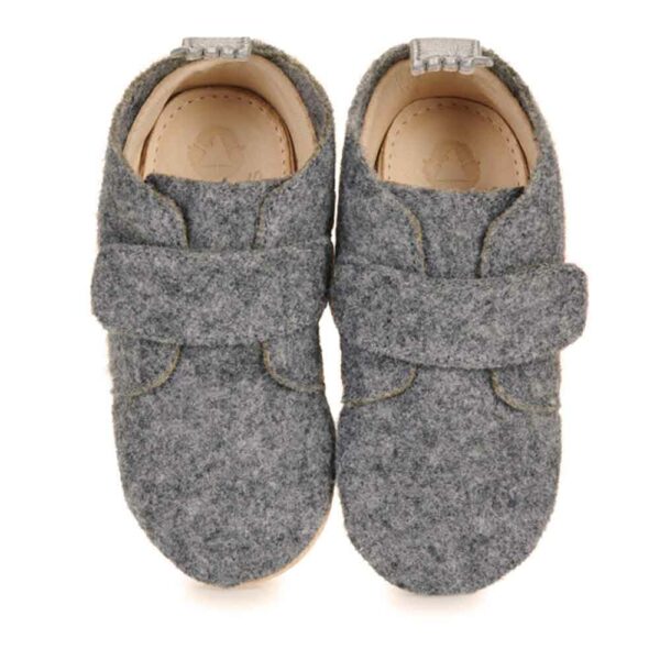 My Chaussblu velcro winter brown