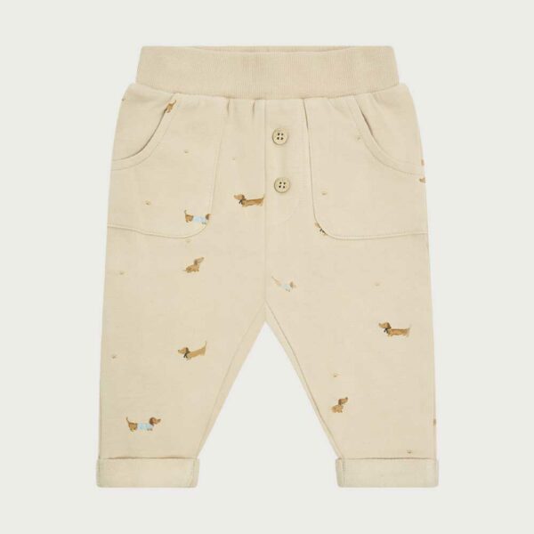 Dachshund sweatshirt baby pants