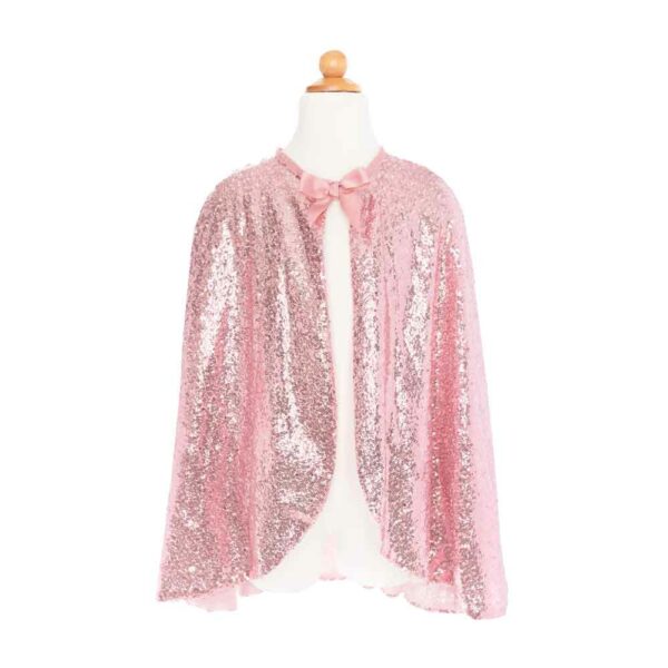Cape Sequins Precious Pink