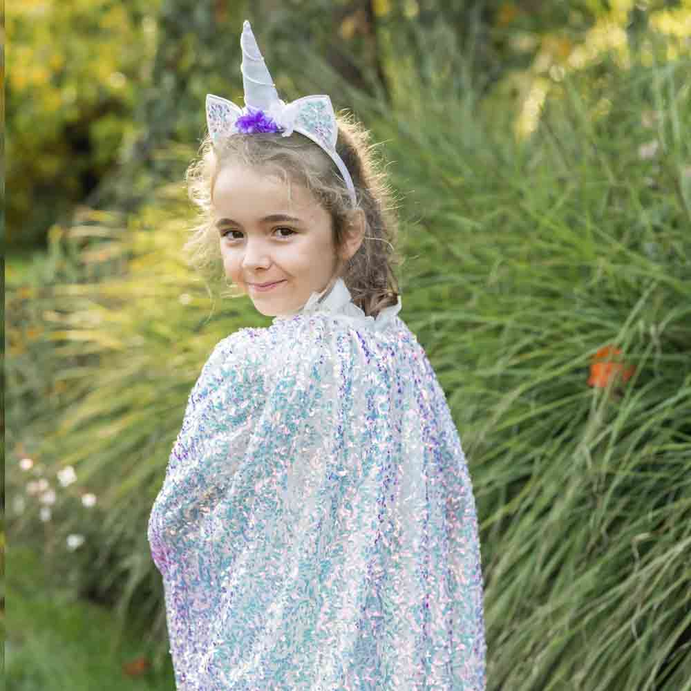 Cape + headband Unicorn Sparkle - Image 3