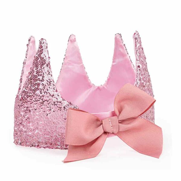 Couronne Sequins Precious Pink