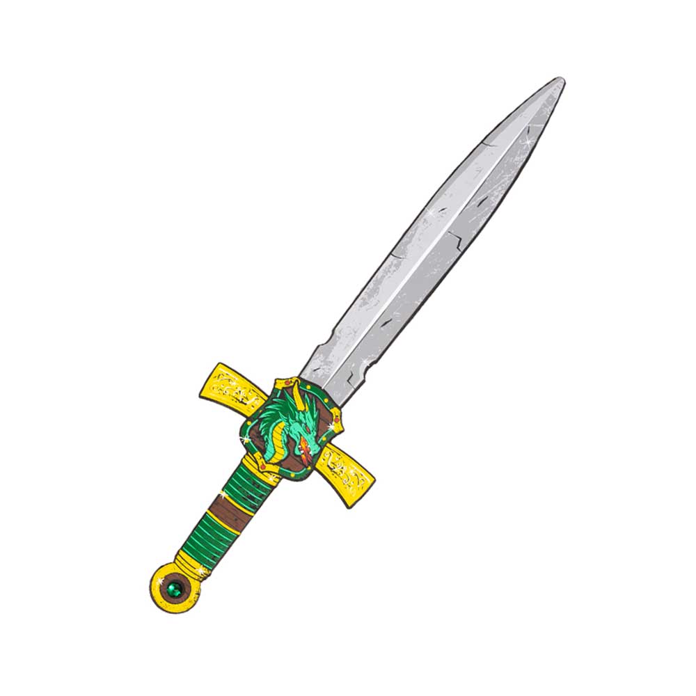 Epée de dragon vert