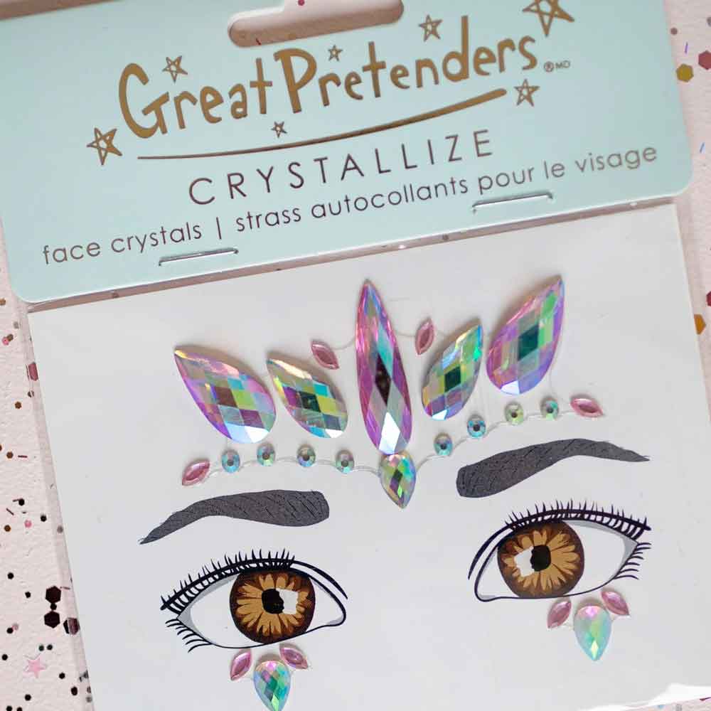 Face Crystals Sheet pink unicorn - Image 4