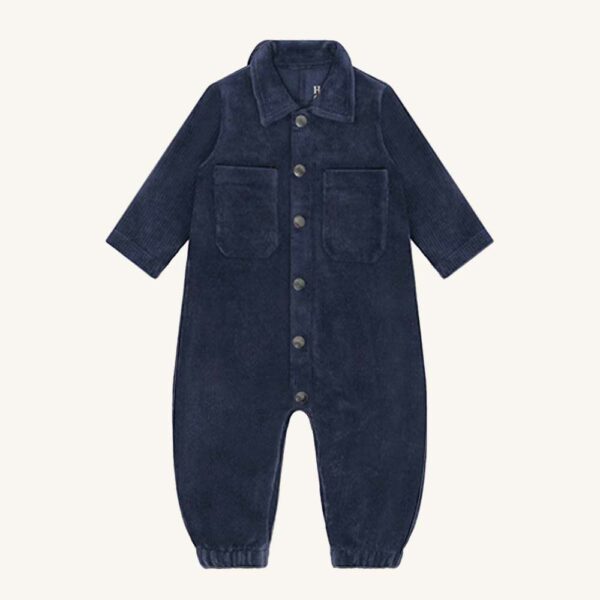 Mars velvet baby jumpsuit