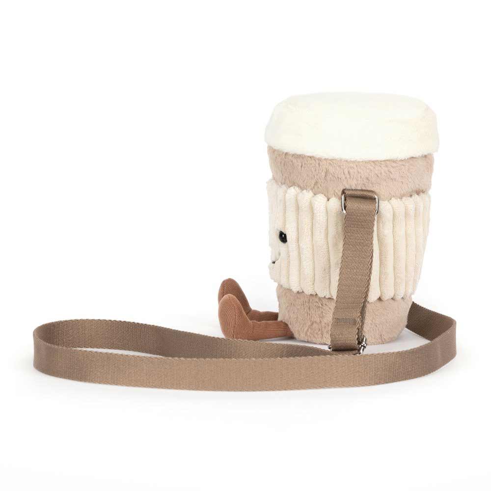 Amuseables Perkle Coffee Shoulder Bag - Image 4