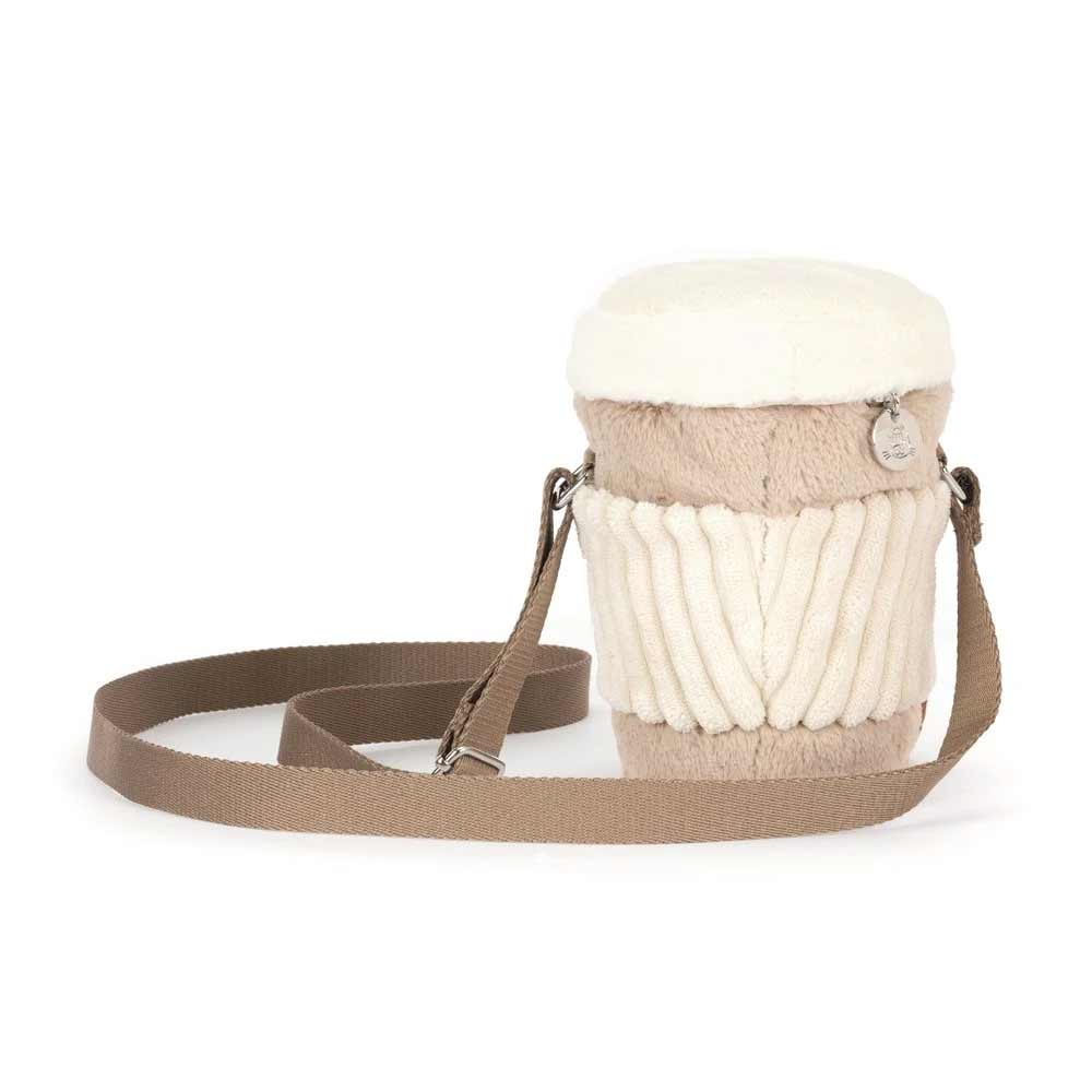 Amuseables Perkle Coffee Shoulder Bag - Image 5