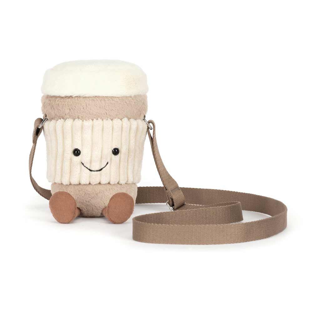Amuseables Perkle Coffee Shoulder Bag - Image 3
