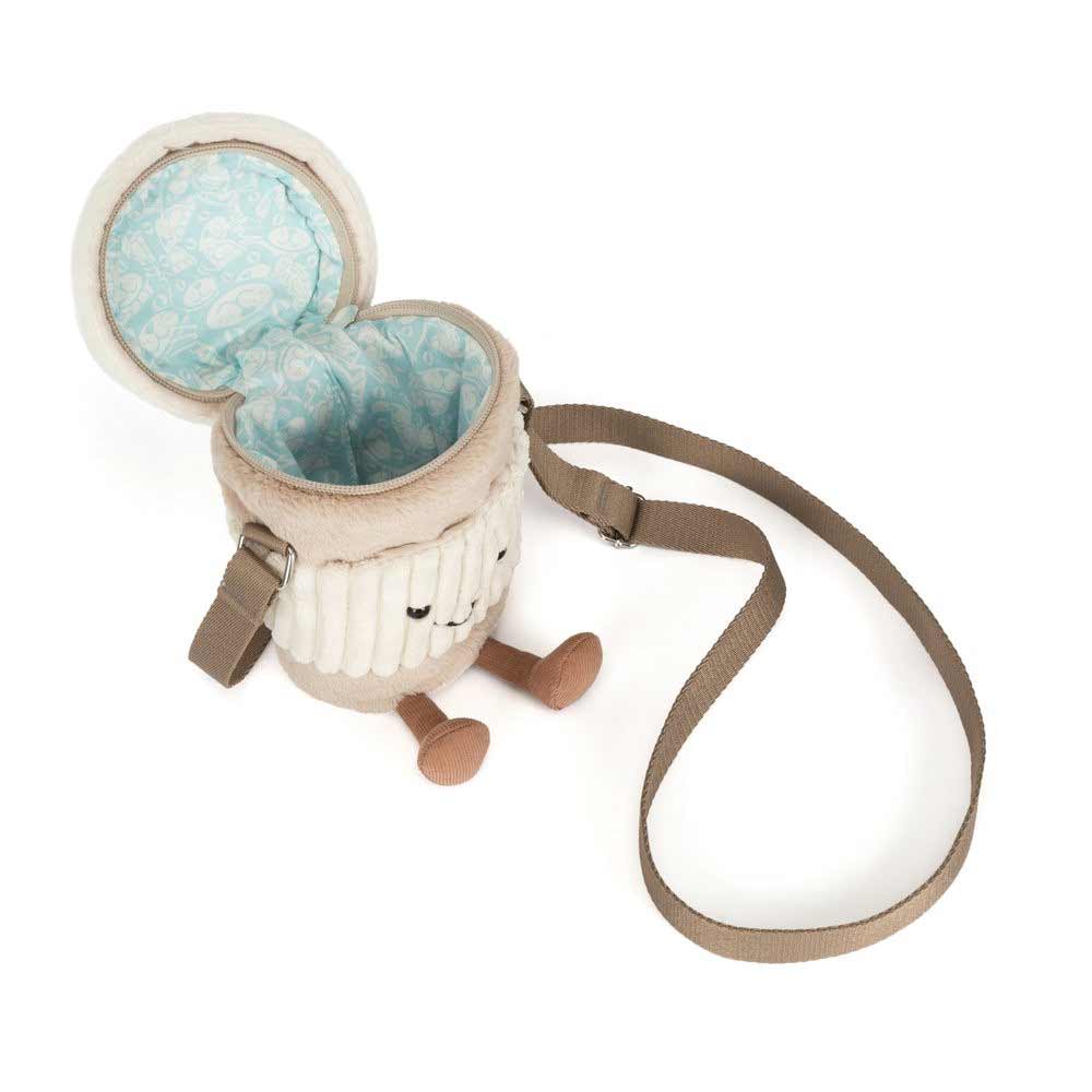 Amuseables Perkle Coffee Shoulder Bag - Image 2