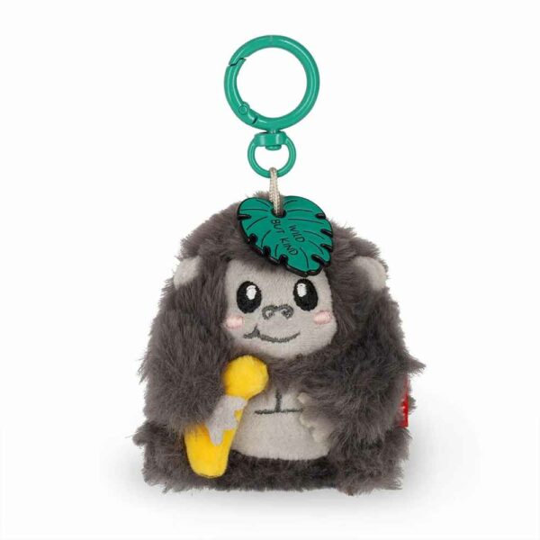 Gorilla Plush Keychain