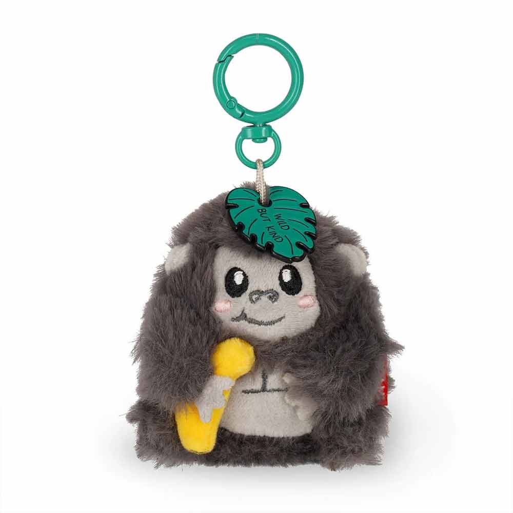 Gorilla Plush Keychain