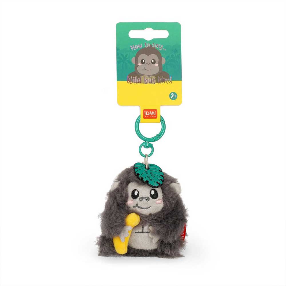 Gorilla Plush Keychain - Image 3