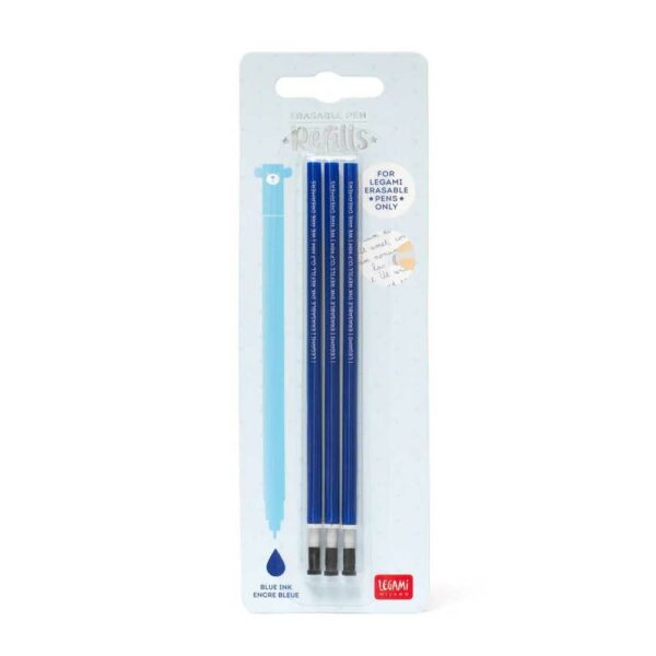 Erasable gel ink pen refills