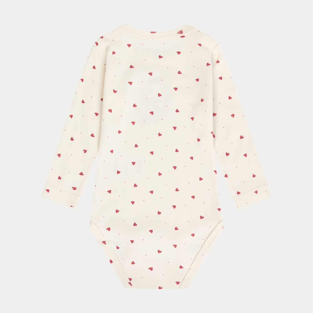 Little Red Hearts Bodysuit - Image 3