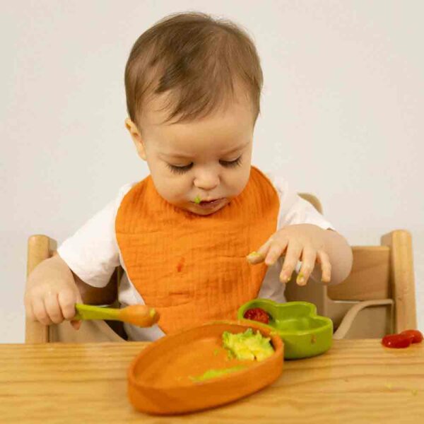 Cathy the Carrot Plate & Spoon Set