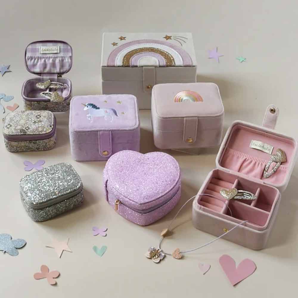 Boite à bijoux Enchanted Glitter Heart – Image 3