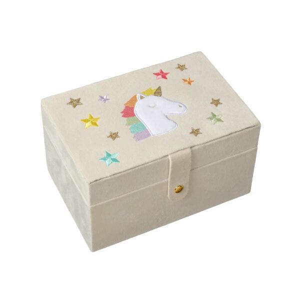 Rainbow Unicorn Jewelry Box Large