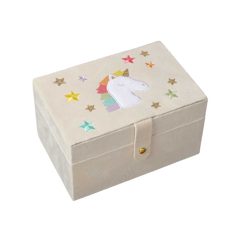 Boite à bijoux Rainbow Unicorn large