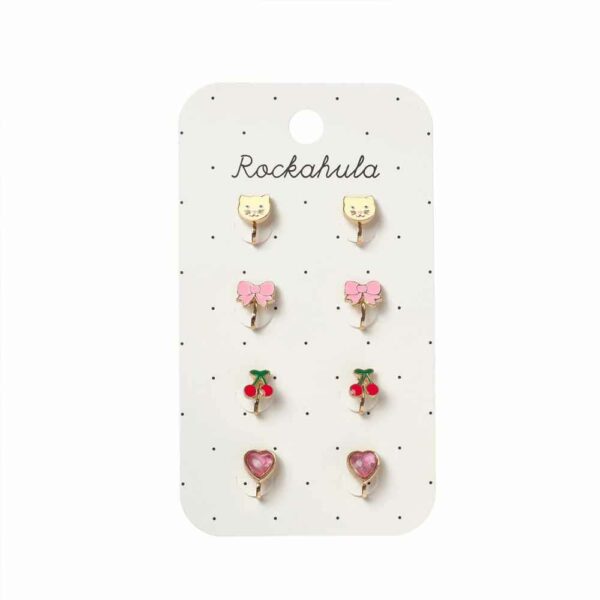 Cute Kittens clip-on earrings