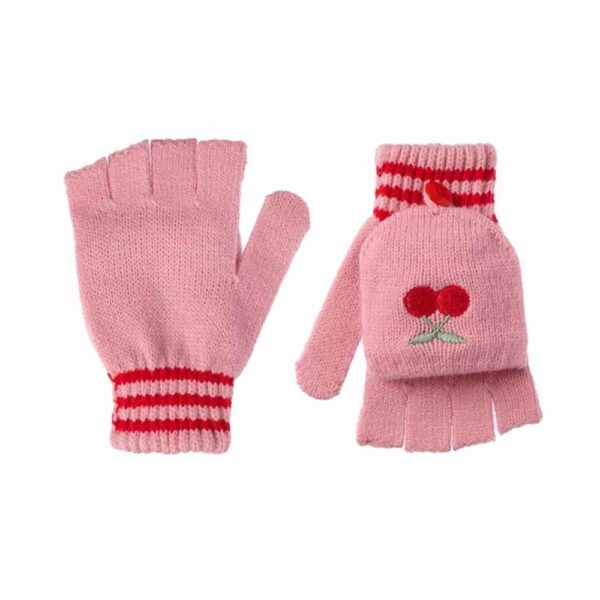 Cheerful Cherry Mittens