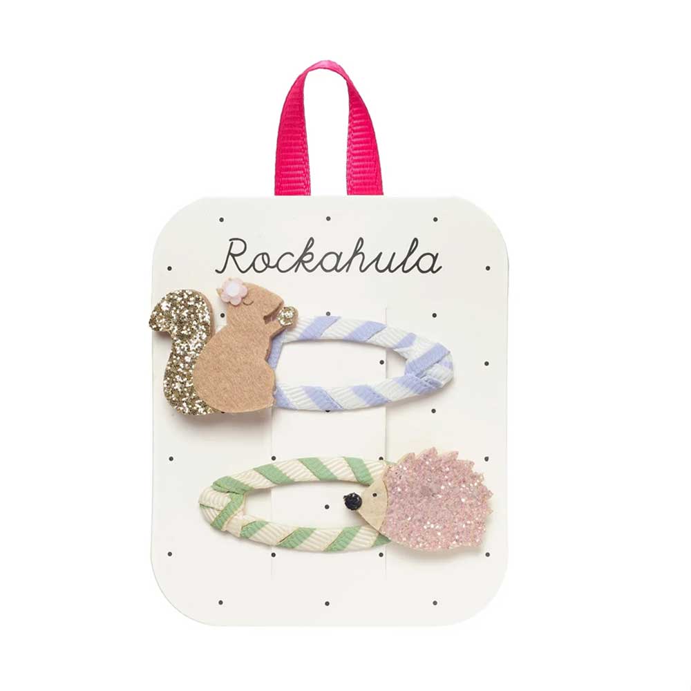 Barrettes Enchanted Forest Friends Clips